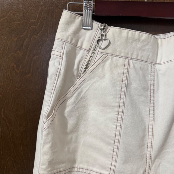 Kate Spade White Denim Flare Pant - Picture 3 of 10